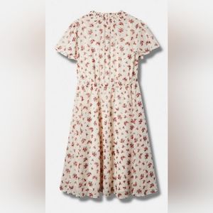 Torrid Mini Chiffon Smocked Dress 5X